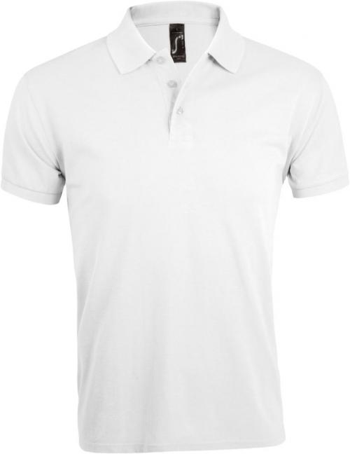 Рубашка поло мужская Prime Men 200 белая, размер 5XL