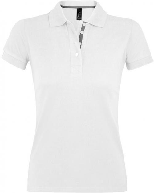 Рубашка поло женская Portland Women 200 белая, размер XXL
