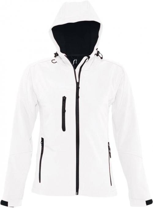Куртка женская с капюшоном Replay Women 340 белая, размер XL