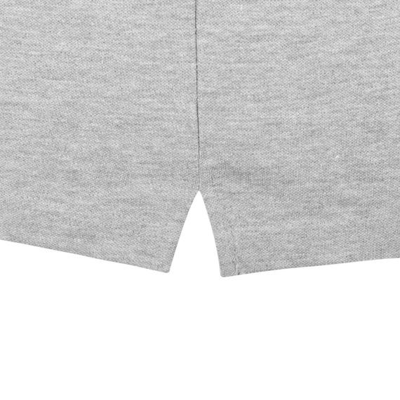 Рубашка поло Heavymill серый меланж, размер XXL