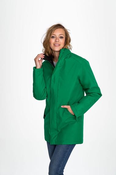 Куртка на стеганой подкладке Robyn зеленая, размер 3XL
