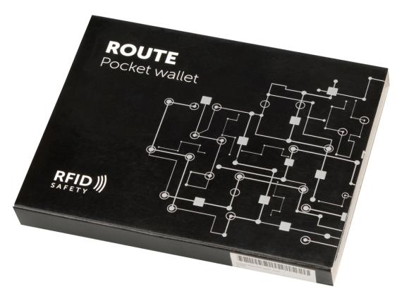 Кошелек «Route» с защитой от RFID считывания