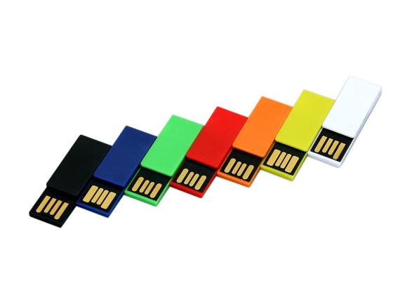 USB 2.0- флешка промо на 16 Гб в виде скрепки