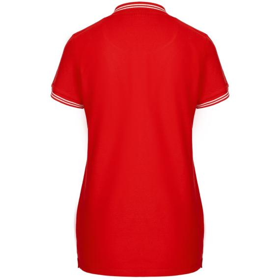 Рубашка поло женская Virma Stripes Lady, красная, размер XXL
