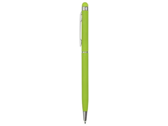 Ручка-стилус металлическая шариковая «Jucy Soft» soft-touch