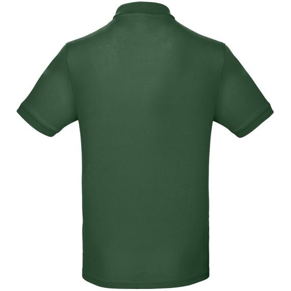 Рубашка поло мужская Inspire темно-зеленая, размер XXXL