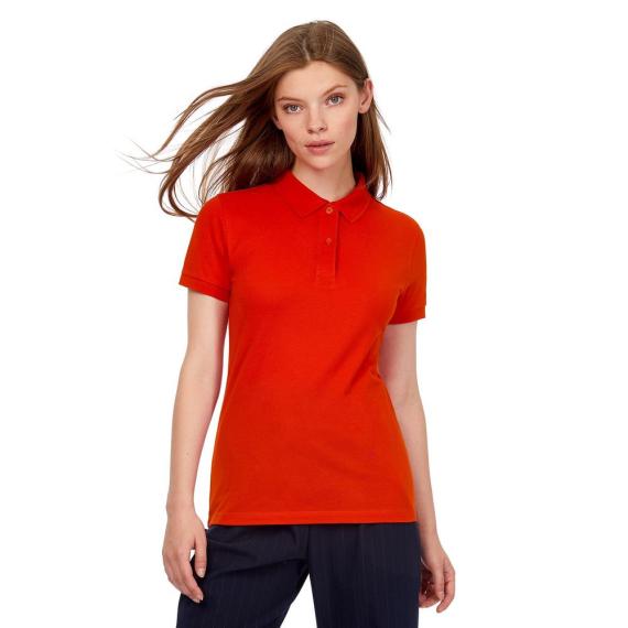 Рубашка поло женская Inspire красная, размер XL