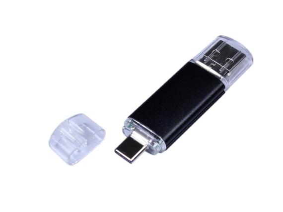 USB 3.0/micro USB/Type-C- флешка на 32 Гб