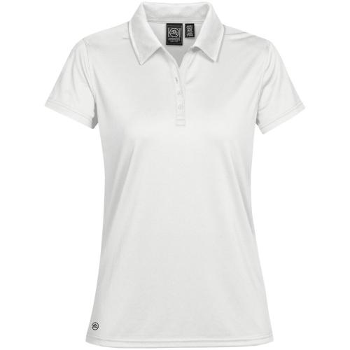 Рубашка поло женская Eclipse H2X-Dry белая, размер XS