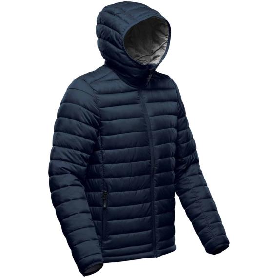 Куртка компактная мужская Stavanger темно-синяя с серым, размер L