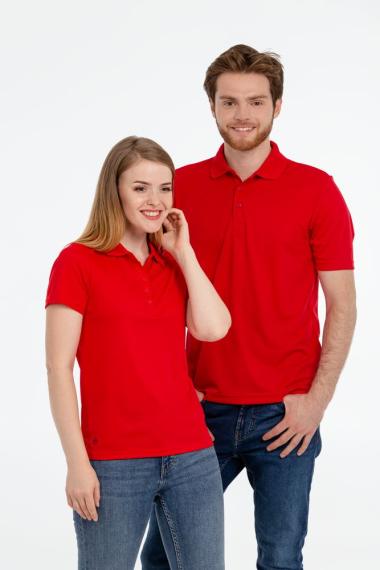 Рубашка поло женская Eclipse H2X-Dry красная, размер XL
