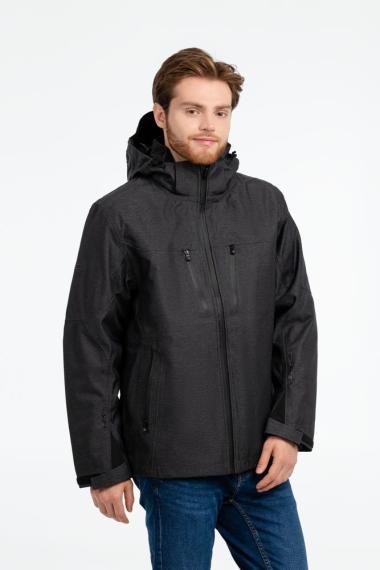 Куртка-трансформер мужская Matrix серая с черным, размер L