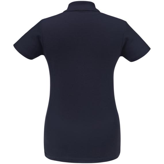 Рубашка поло женская ID.001 темно-синяя, размер XXL
