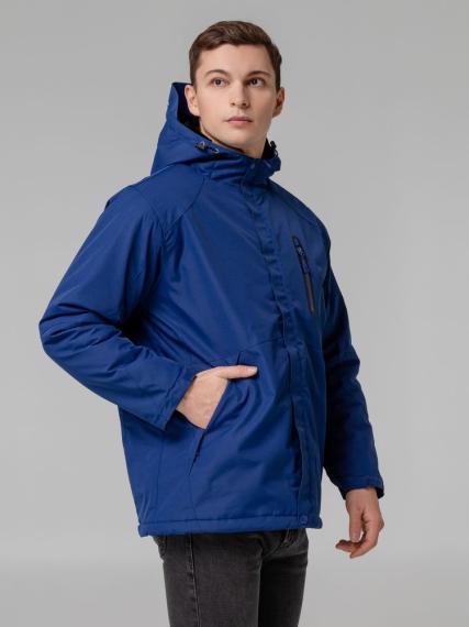 Куртка с подогревом Thermalli Pila, синяя, размер M