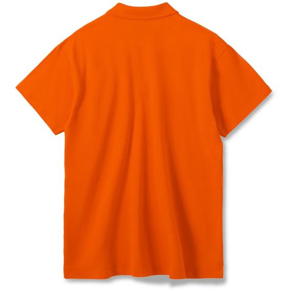 Рубашка поло мужская Summer 170 оранжевая, размер S