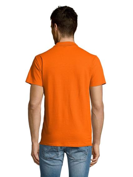 Рубашка поло мужская Summer 170 оранжевая, размер S
