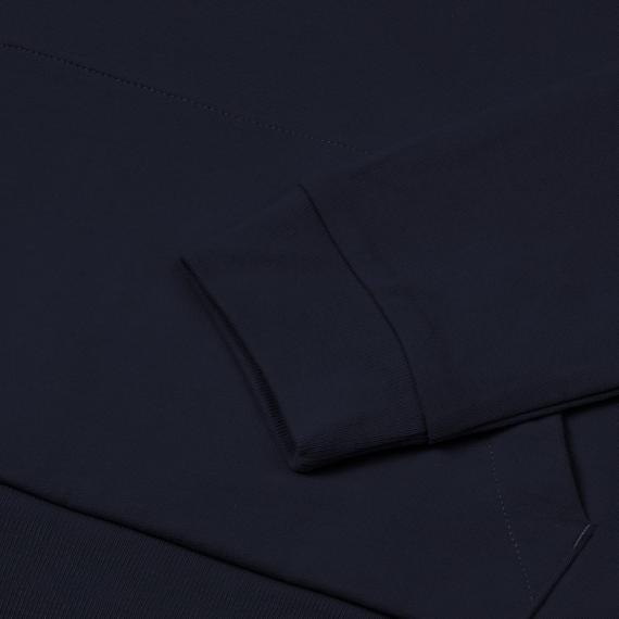 Толстовка на молнии с капюшоном Unit Siverga темно-синяя, размер S
