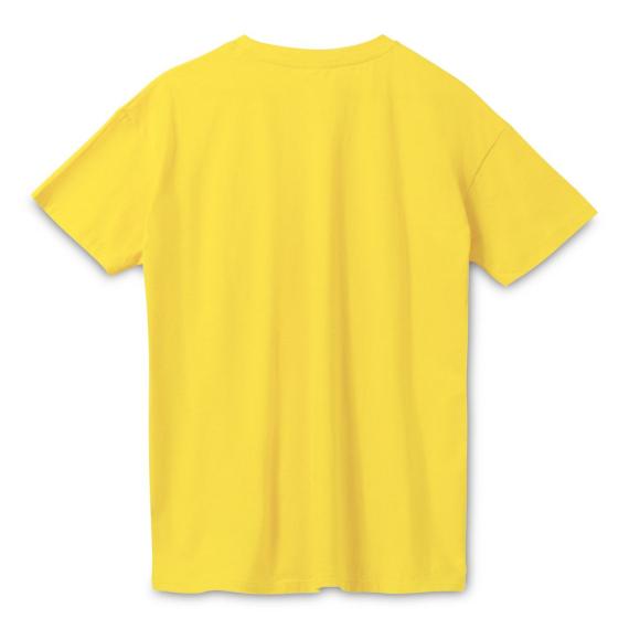 Футболка Regent 150 желтая (лимонная), размер XS