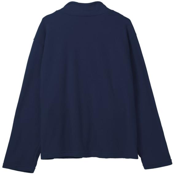 Куртка флисовая унисекс Manakin, темно-синяя, размер XS/S