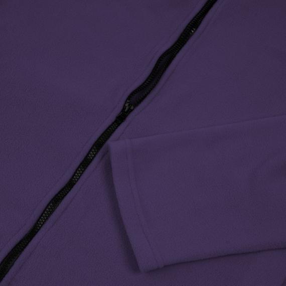 Куртка флисовая унисекс Manakin, фиолетовая, размер XS/S