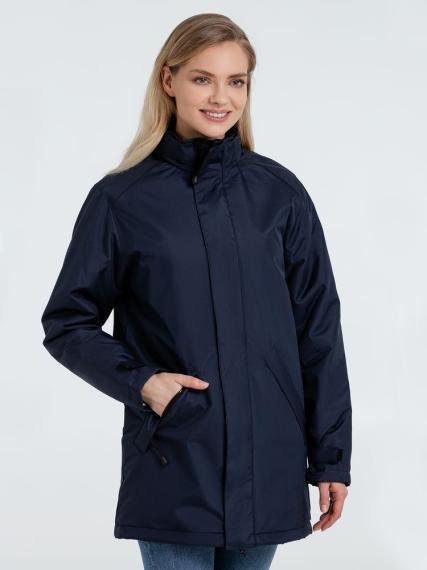 Куртка на стеганой подкладке Robyn темно-синяя, размер 4XL