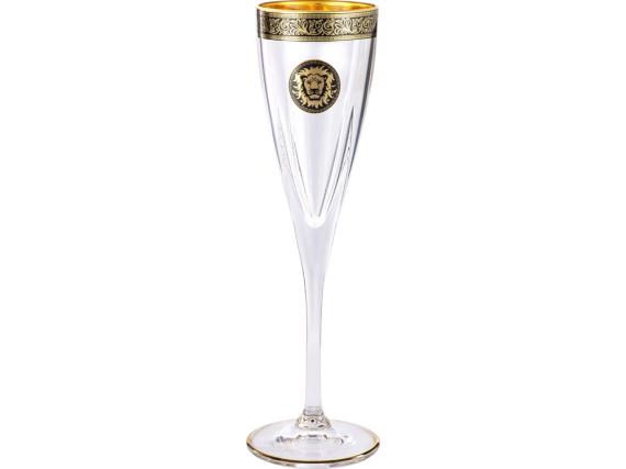 Набор бокалов для шампанского «Сила льва»