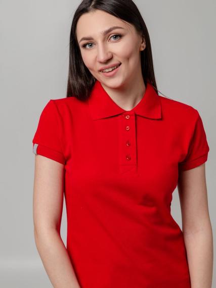 Рубашка поло женская Virma Premium Lady, красная, размер L
