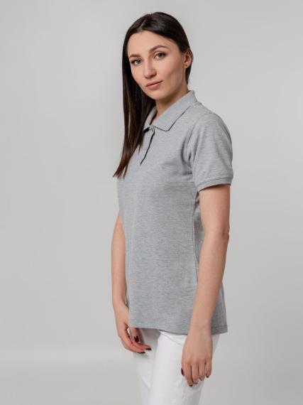 Рубашка поло женская Virma Stretch Lady, серый меланж, размер M