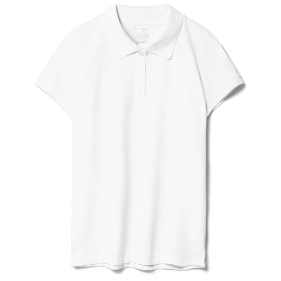 Рубашка поло женская Virma lady, белая, размер 3XL