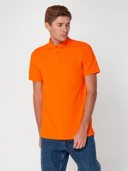 Рубашка поло мужская Virma light, оранжевая, размер XXL