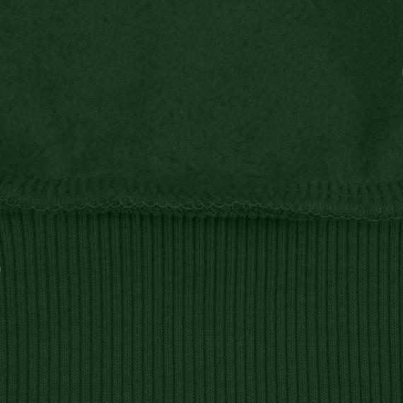 Толстовка с капюшоном на молнии Unit Siverga Heavy темно-зеленая, размер 4XL