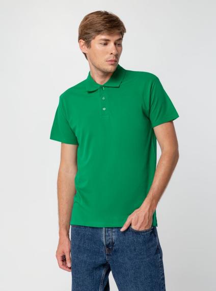 Рубашка поло мужская Summer 170 ярко-зеленая, размер XXL