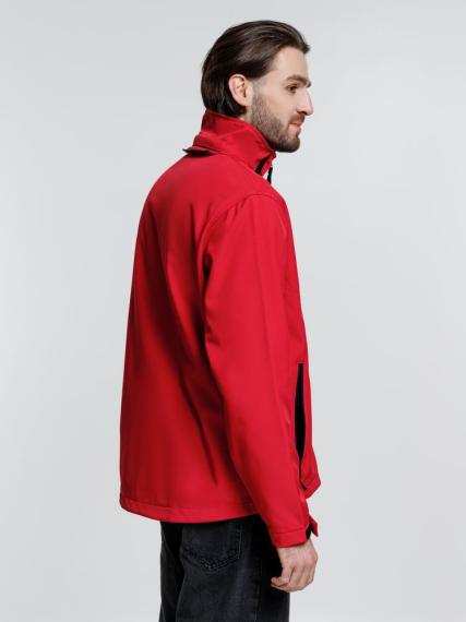Куртка софтшелл мужская Zagreb, красная, размер M