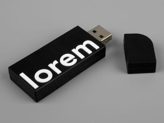 Флешка Gummi на заказ, 16 Гб