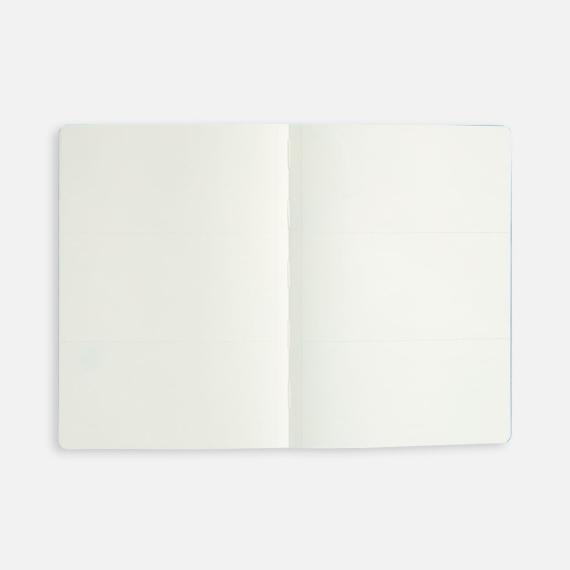 Ежедневник Doppio, недатированный, черный с красным