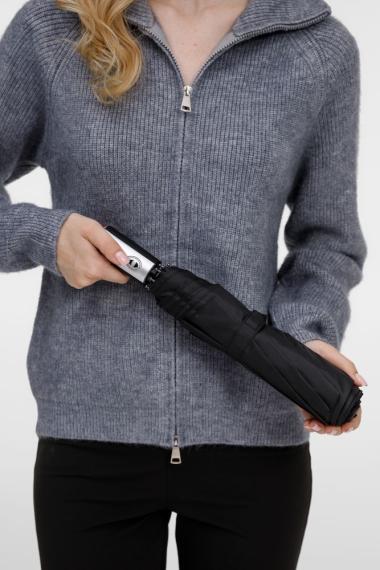 Зонт складной Fiber, черный