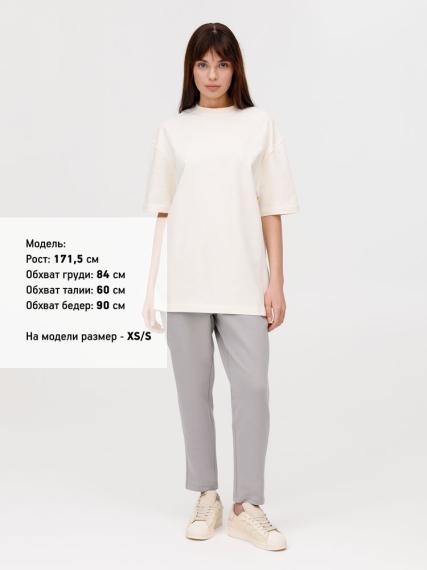 Футболка оверсайз унисекс Sideline, молочно-белая, размер XL/XXL