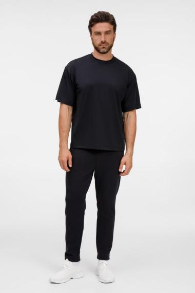 Футболка из бифлекса Morfiss, черная, размер M/L