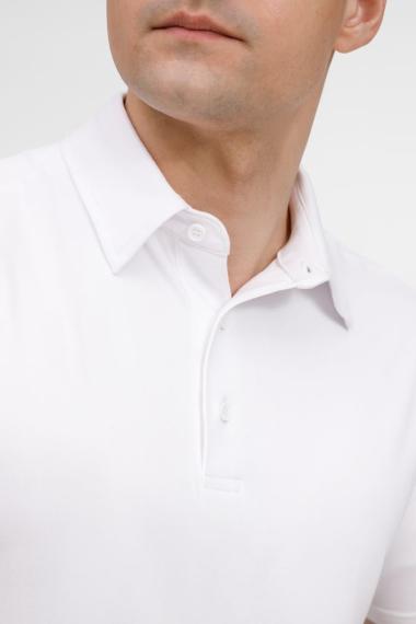 Рубашка поло унисекс Senti, белая, размер S