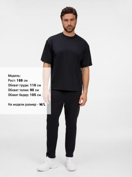 Футболка из бифлекса Morfiss, черная, размер M/L