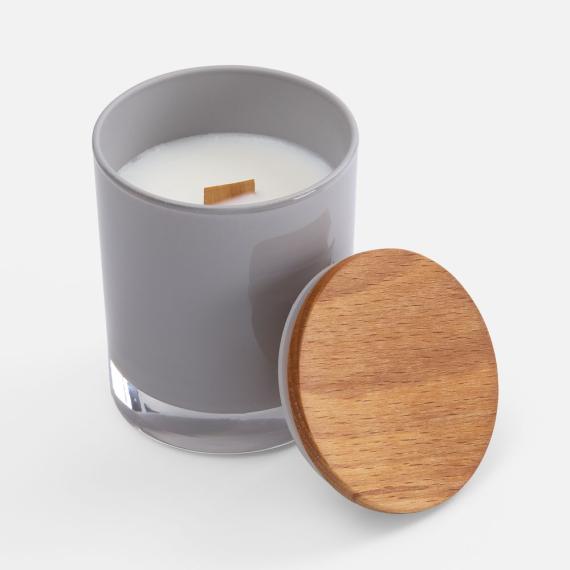 Свеча ароматическая Savor Flavor, ver.2, кедр и вишневый сироп
