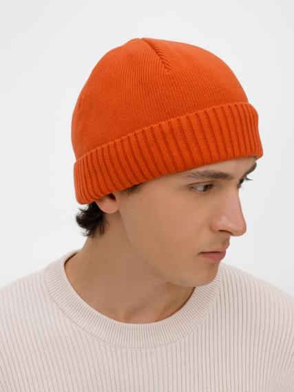 Шапка ComFleece, темно-оранжевая (кирпичная)