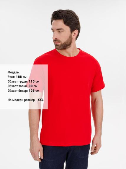 Футболка T-Bolka 180 красная, размер 3XL