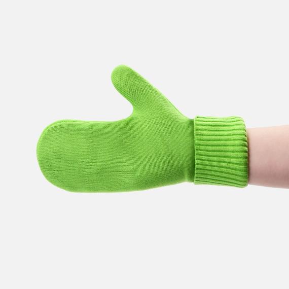 Варежки Yong, светло-зеленые (салатовые), размер S/M