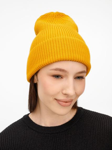 Шапка Nobilis Mono, желтая (медовая)