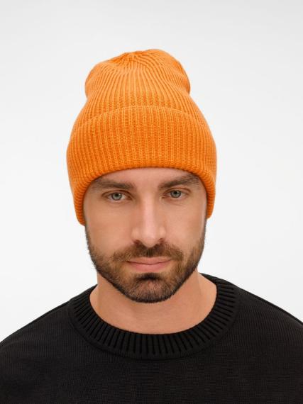Шапка Nobilis Mono, оранжевая (абрикос)