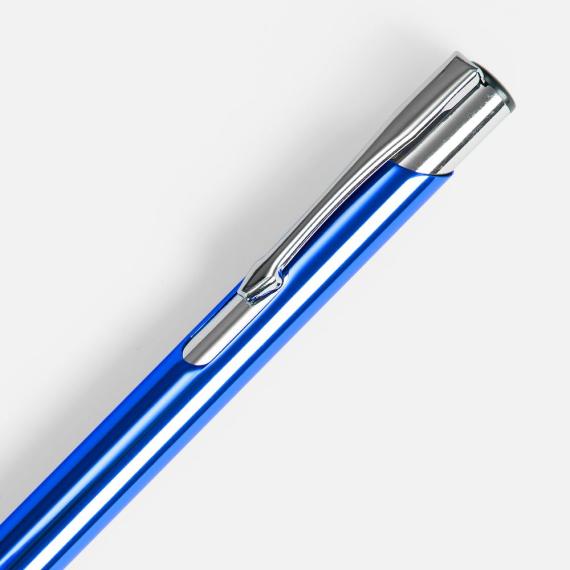 Ручка шариковая Keskus, ярко-синяя