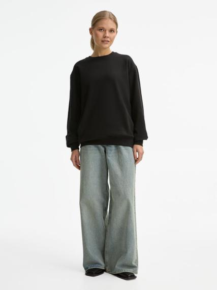 Свитшот унисекс Columbia, черный, размер XXL