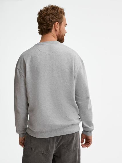 Свитшот унисекс Columbia, серый меланж, размер M