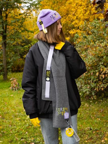 Шапка Urban Flow, ярко-фиолетовая